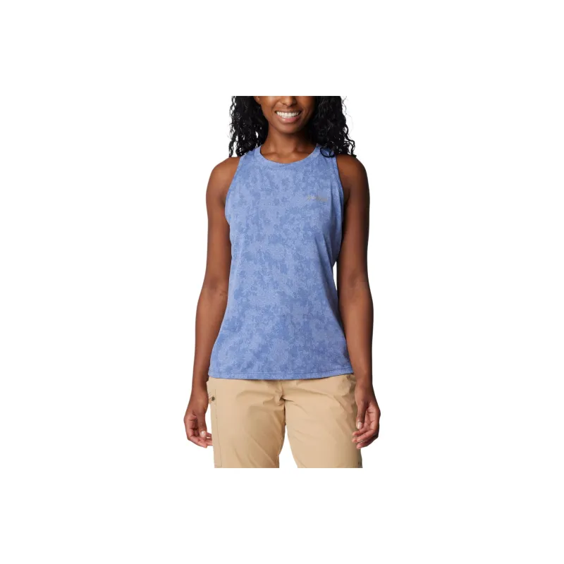 Columbia Tank Tops Women's Blue-0