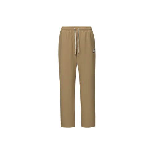 Reebok Casual Pants Men's Yellow Khaki