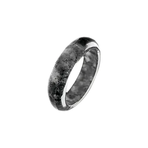 MY WORLD BEGINS AND ENDS WITH YOU Glutinous Jade Jadeite Rings Unisex