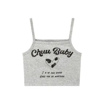 CHUU Tank Tops Women's Medium Heather Gray