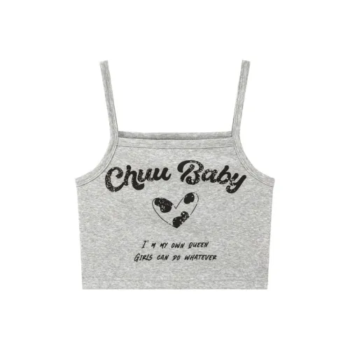CHUU Tank Tops Women's Medium Heather Gray