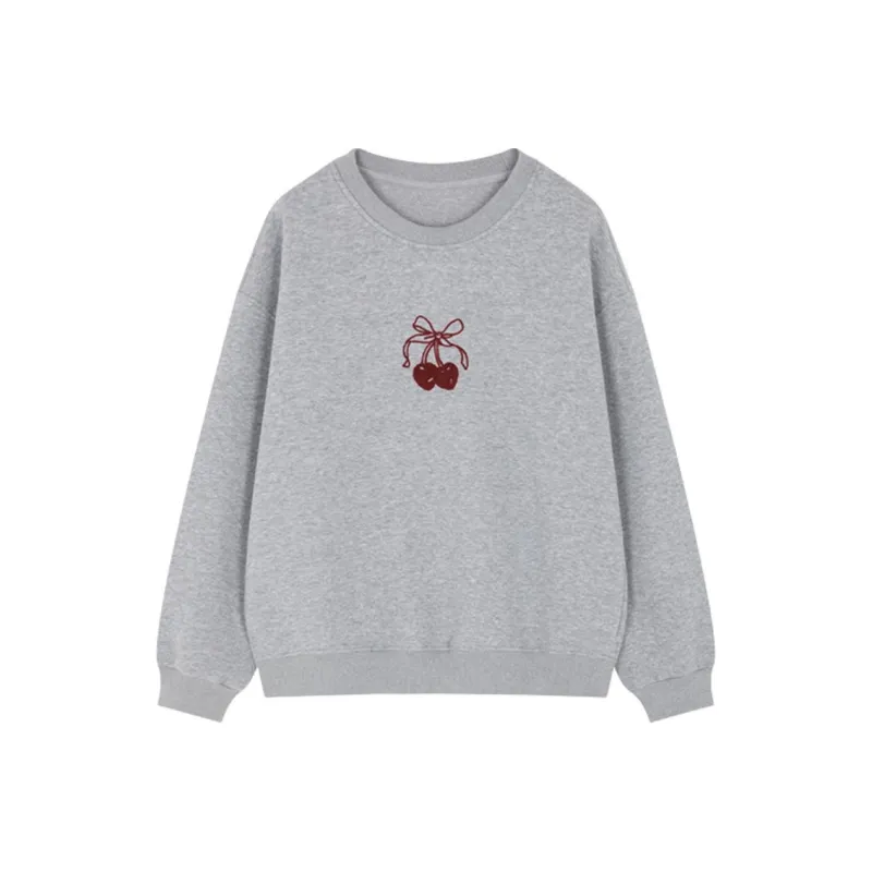 Mo Han Yi Mei Sweatshirt Women's Gray-0
