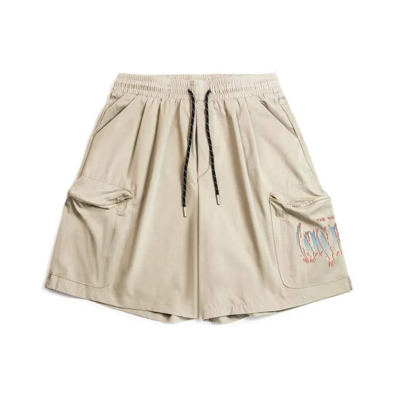 CSKS Casual Shorts Unisex Khaki-0