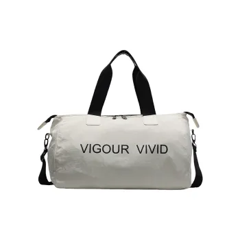 DCLOUD Fabric Crossbody One Shoulder Travel Bag Unisex Ecru/Black/Pink/Green