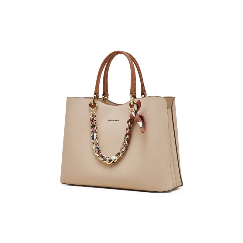 PIERRE CARDIN Split Cow Leather Shoulder Bag, Crossbody Bag, Handbag Regular Women's Multicolor-8