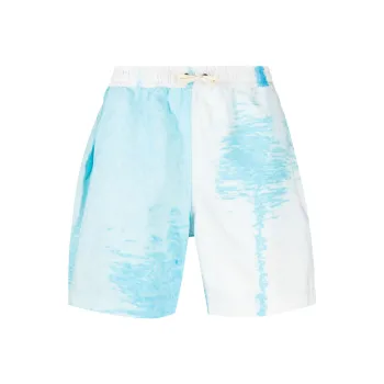 Blue Sky Inn Abstract print Swim Shorts