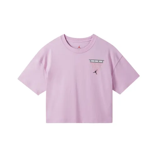 JORDAN Crop Tops Women's Pink