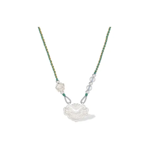 UX S999 Fine Silver Sterling Silver Necklaces Unisex