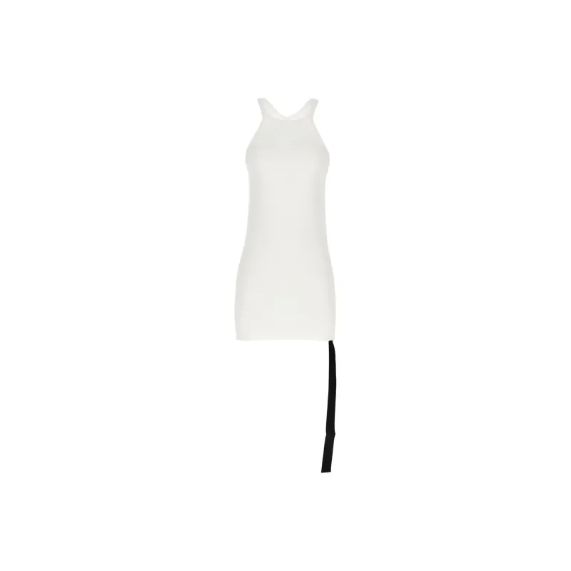 Rick Owens DRKSHDW Raw Cut Hem Sleeveless Tank Top-0