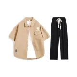 Clothing Sets (Khaki+Black)