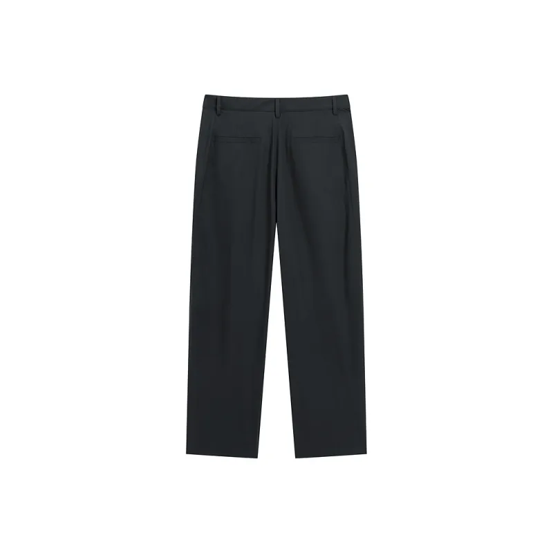PEACEBIRD MEN Casual Pants Men's Black, Batch 1-1