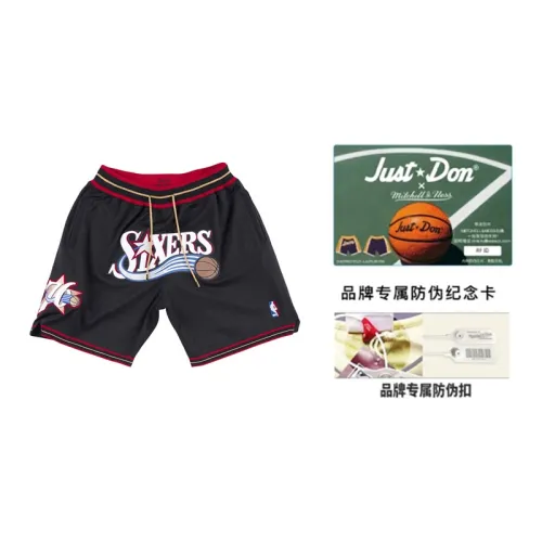 Mitchell & Ness x Just Don Basketball Shorts Men's Black