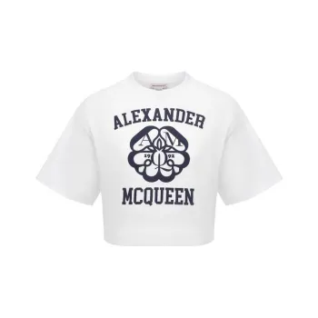 Alexander McQueen SS22 T Shirt Women's White
