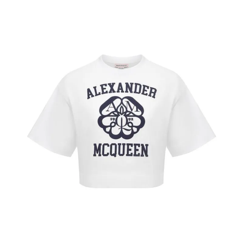 Alexander McQueen SS22 T Shirt Women's White-0