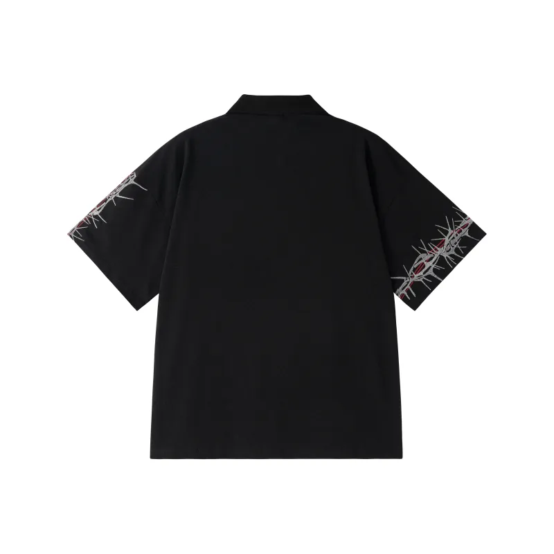 PILOTDRAGON Polo Shirt Unisex Black-1