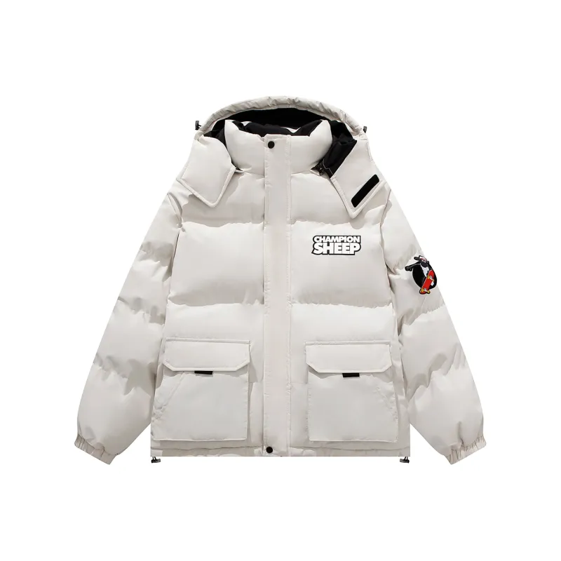 SHAUN THE SHEEP Puffer Jacket Unisex-2
