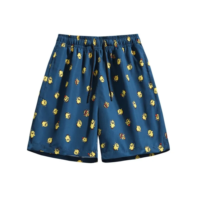 RASHOMONG Beach Shorts Unisex-4