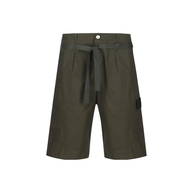 STONE ISLAND Casual Shorts Men's Green-0