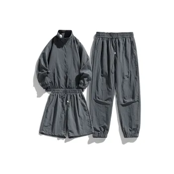 GOOSELIAR Coat, Shorts, Pants Three Piece Set Unisex