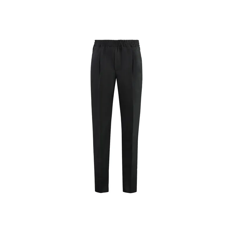 Ermenegildo Zegna Tapered Leg Tailored Trousers-0