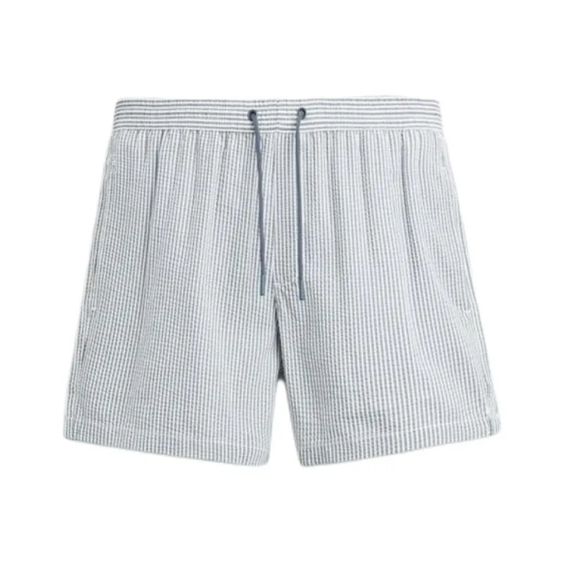 ZARA Swimming Shorts Men's Blue Gray-0