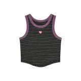 Mulberry Black Purple[Stripes Design, Not Just Basic]
