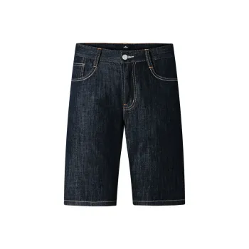 SEPTWOLVES Denim Shorts Men's Blue