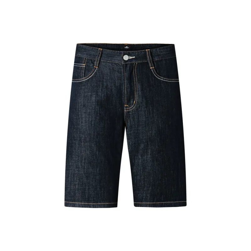 SEPTWOLVES Denim Shorts Men's Blue-0