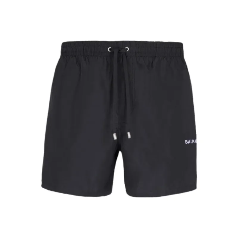 BALMAIN Logo Swim Shorts-0