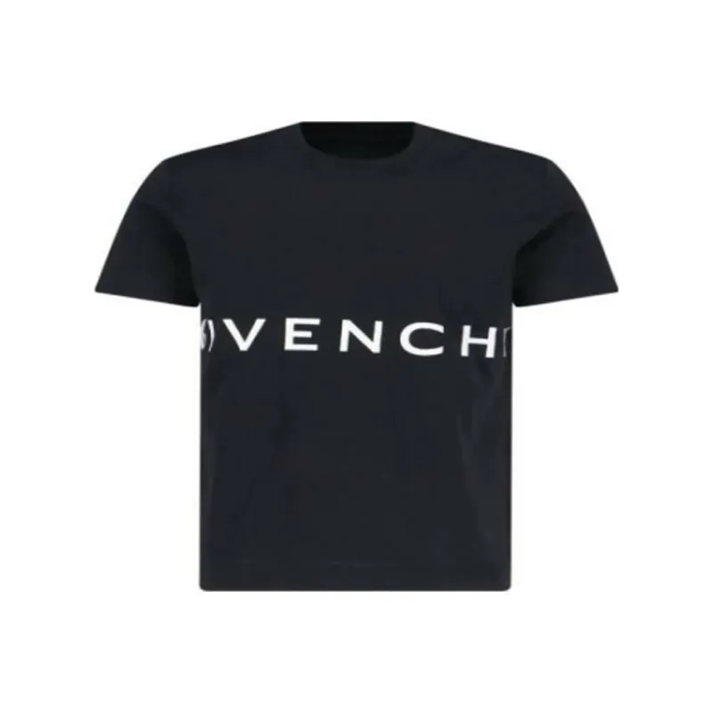 Givenchy 4G Embroidered Crewneck T Shirt-1