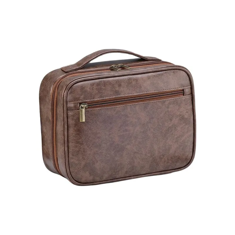 LETOO PU Toiletry Bag Regular Men's Multicolor-6