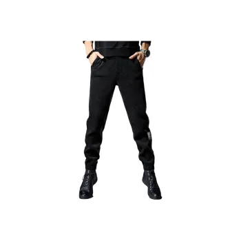 Devanro Casual Pants Men's Black