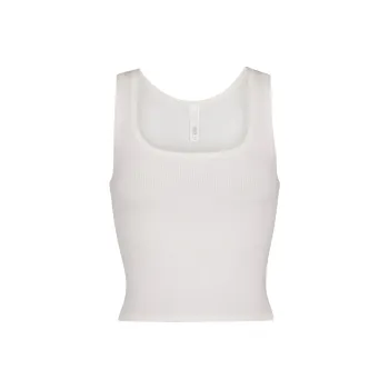 SKIMS SOFT LOUNGE Collection Camisole Women's Marble White