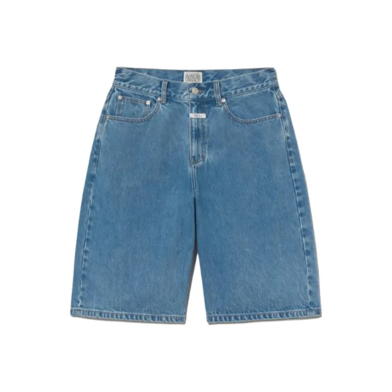 MARITHE FRANCOIS GIRBAUD Denim Shorts Unisex-0