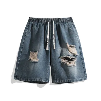 Love Monster Denim Shorts Unisex