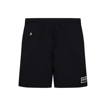 KENZO Logo Patch Swim Trunks