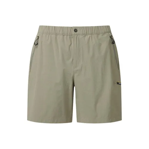 SALOMON Race Flag Cargo Shorts Unisex Warm Khaki Color