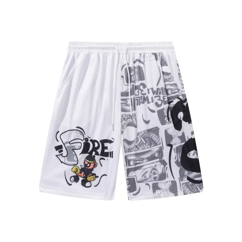 FireMonkey Basketball Shorts Unisex-0