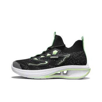 WARRIOR Running Shoes Men Low Top Green