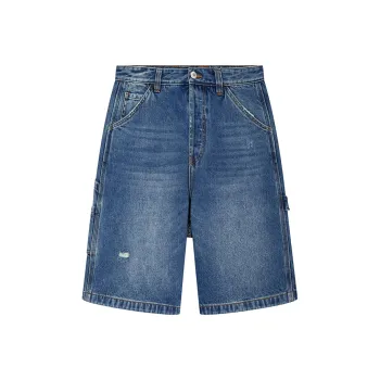 JOYRICH Denim Shorts Unisex Light Blue
