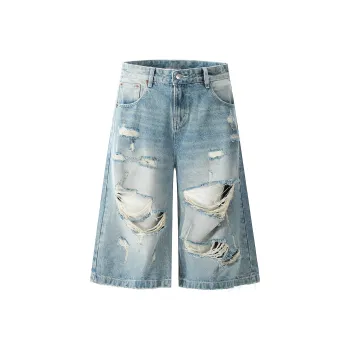 ONITSOP Denim Shorts Unisex Light Blue