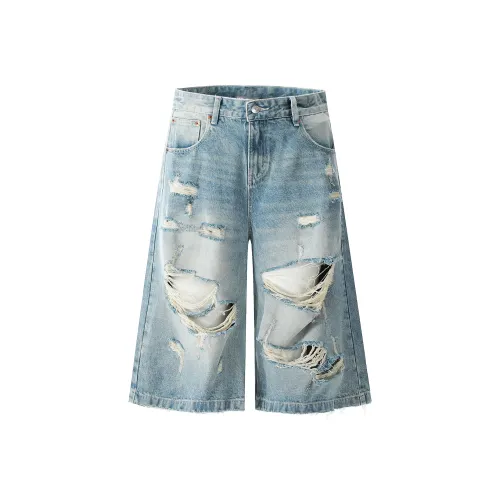 ONITSOP Denim Shorts Unisex Light Blue