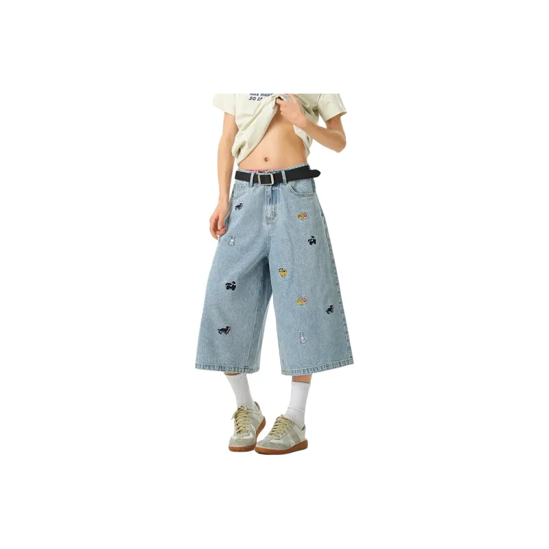FASTFISH Denim Shorts Unisex-0