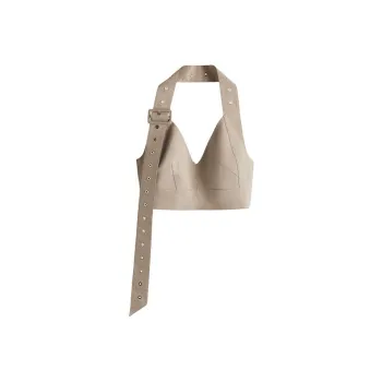H&M Twill Bra Top Greige