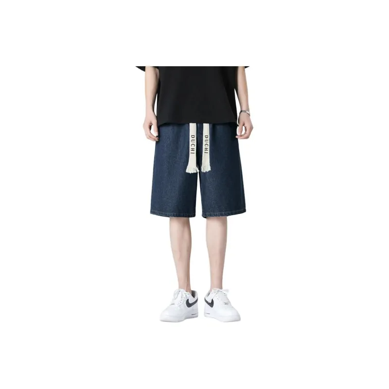 Go It Alone Denim Shorts Unisex-8