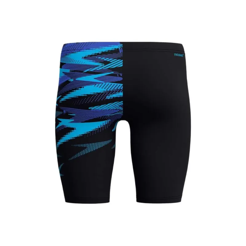 Speedo HyperBoom V Cut Swimming Shorts Men's Black/Blue-2