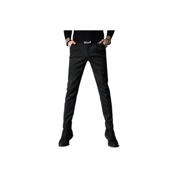Devanro Casual Pants Men's Black