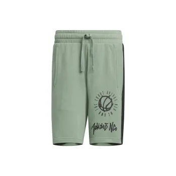 Adidas Neo Basketball Shorts Men Dusty Green