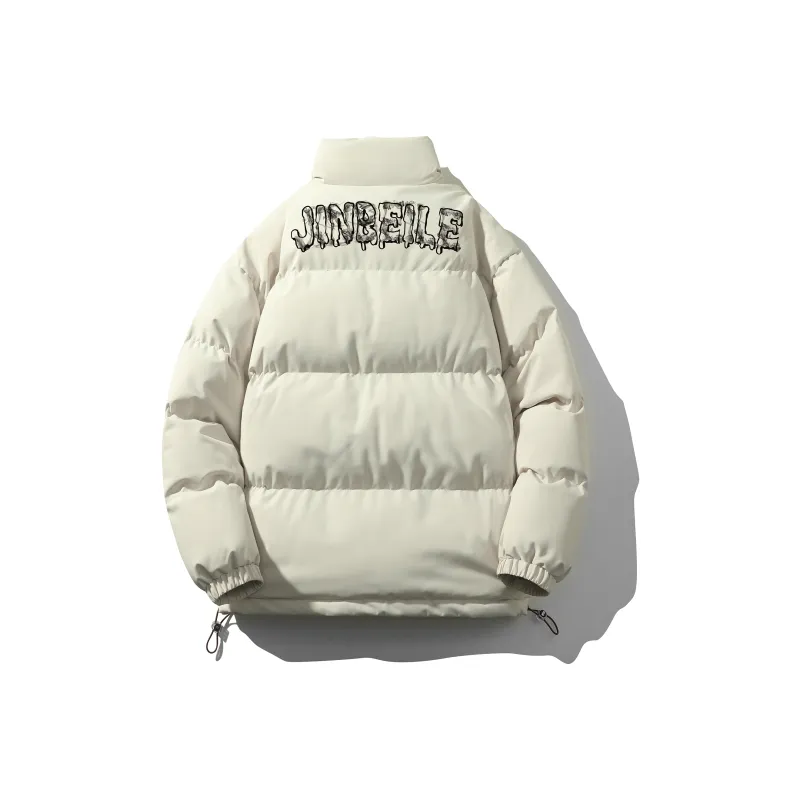 JINBEILE Puffer Jacket Unisex Dark Blue-6