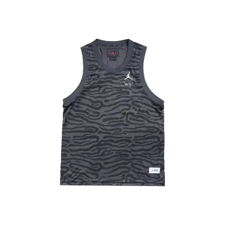 Jordan Basketball Jerseys Men's Black-0